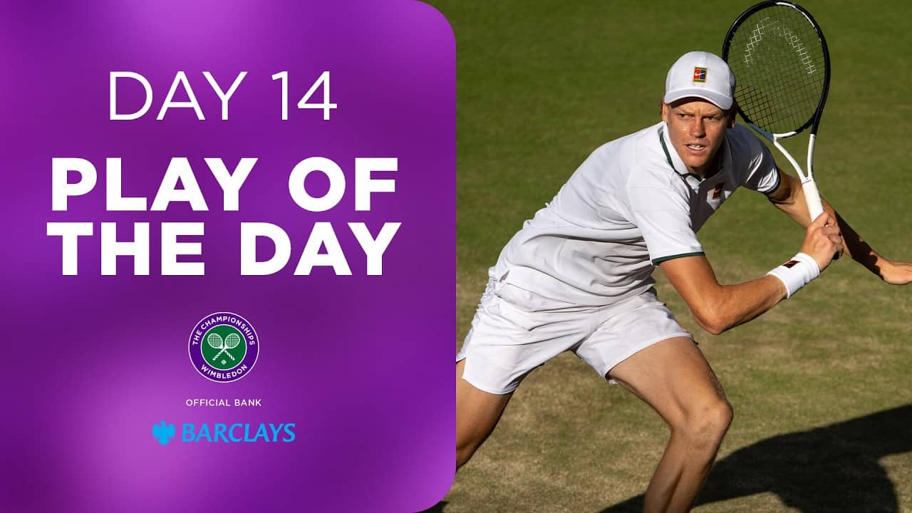 A Championship worthy point! 🤩 | Barclays Play of the Day | Day Fourteen | Wimbledon 2026