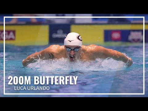 Luca Urlando Claims National Title in 200M Butterfly | 2025 Toyota National Championships
