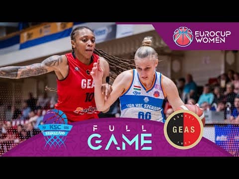 LIVE - TARR KSC Szekszard v GEAS | EuroCup Women 2025-26 | Regular Season