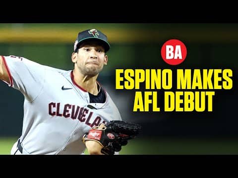 Daniel Espino Makes 2025 Arizona Fall League Debut