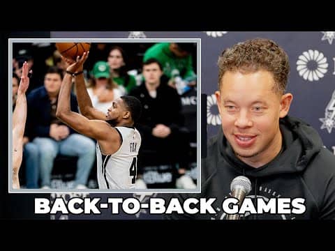 Mitch Johnson on Team's Preparation for Back-to-Back Road Games