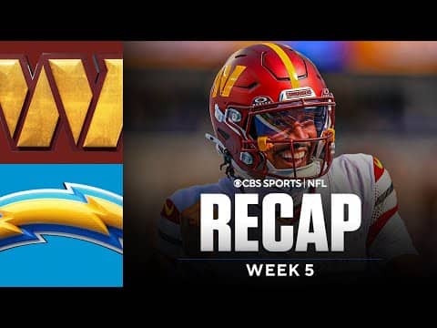 Commanders Capitalize on Chargers’ Mistakes in Jayden Daniels’ Return | Game Recap