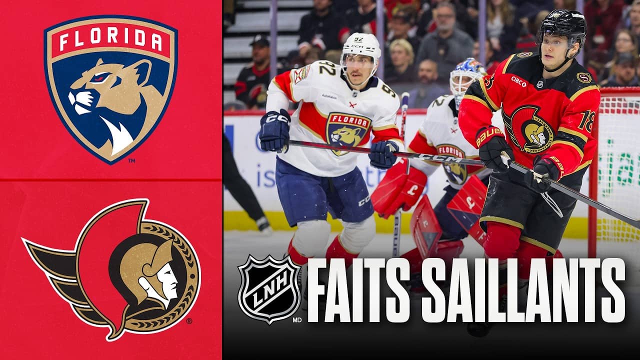 Panthers vs Sénateurs 09/04/26 | Faits saillants