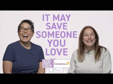 Donate to Hockey Fights Cancer: “It May Save Someone You Love” 💜