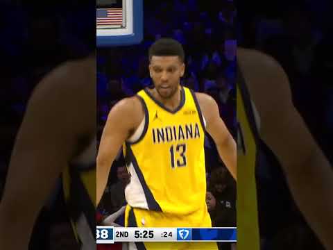 Pascal Siakam to Tony Bradley to Force the Timeout 💪