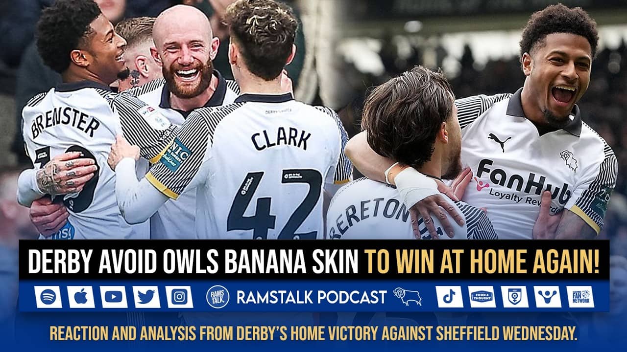 Derby Avoid Owls Banana Skin To Win At Home Again!