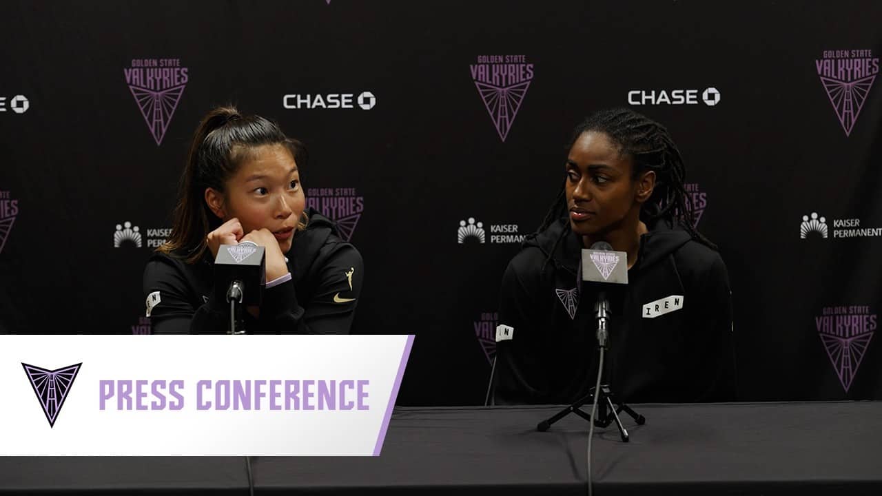 Kaitlyn Chen and Tiffany Hayes On Golden State Valkyries Loss At Indiana Fever | May 23, 2026