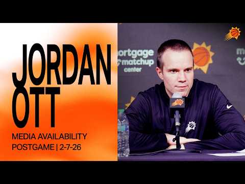 Head Coach Jordan Ott Media Availability | 2-7-26 | Phoenix Suns