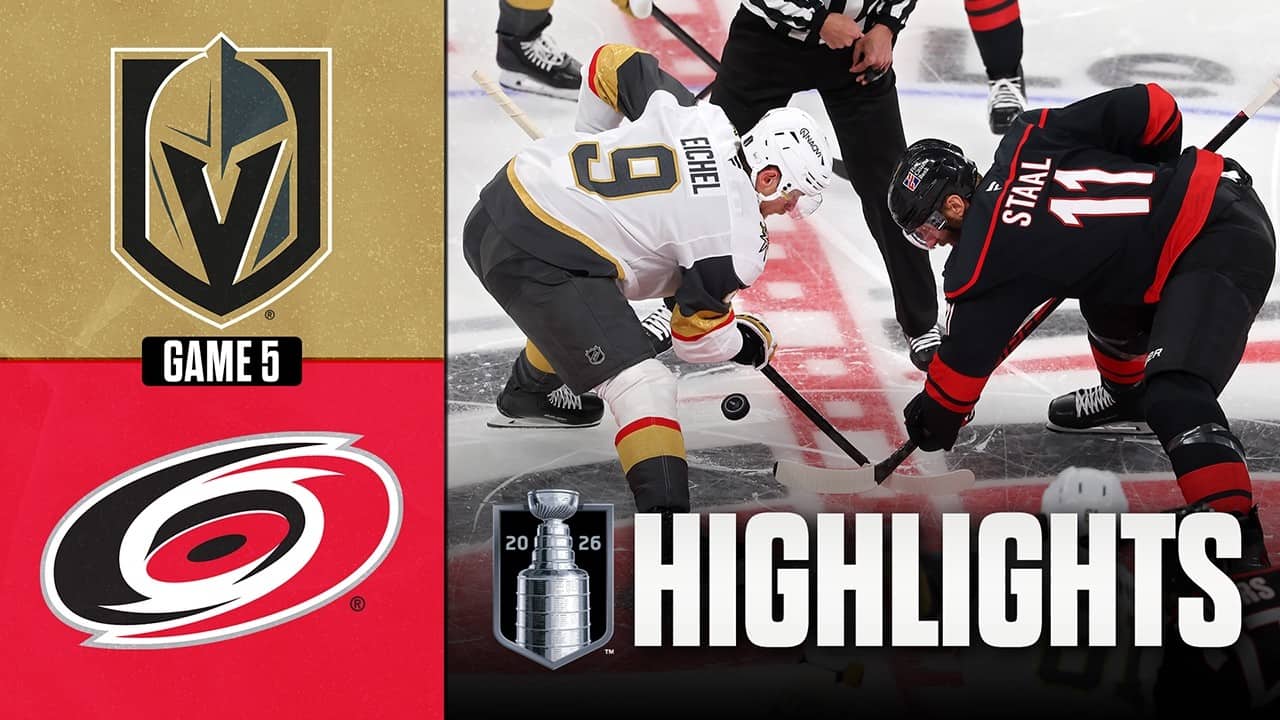 Golden Knights vs. Hurricanes | NHL Playoff Highlights | Game 5 | June 11, 2026
