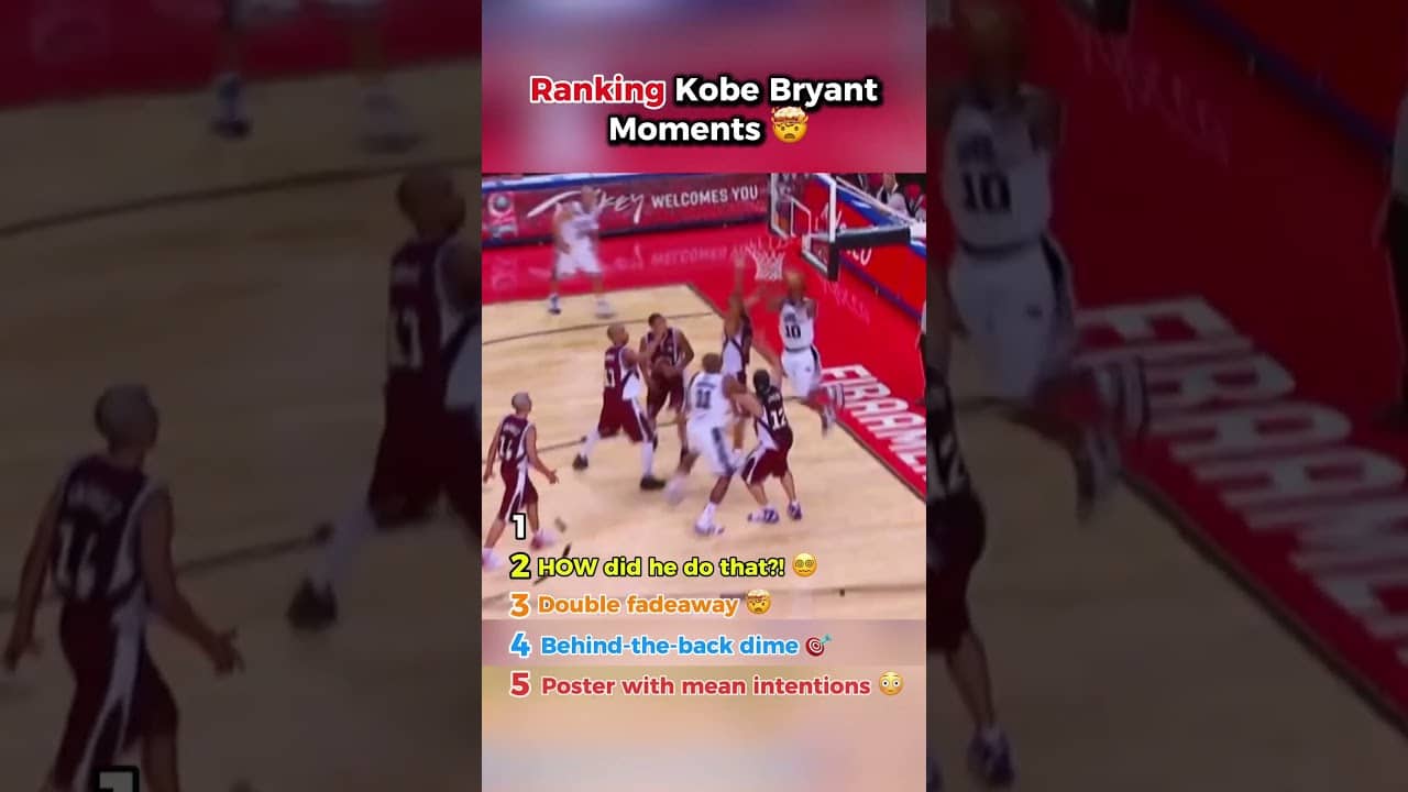 Ranking Kobe Bryant’s Top 5 Moments 🐍🔝 #AmeriCup