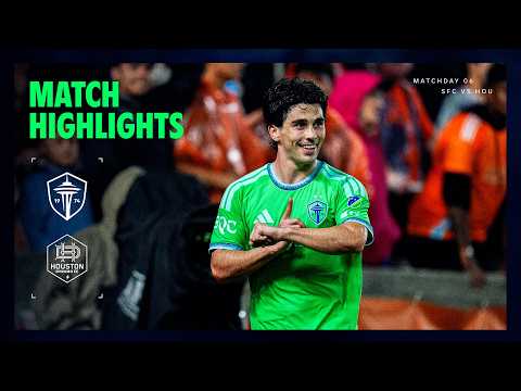 HIGHLIGHTS: Houston Dynamo FC vs. Seattle Sounders FC | April 4, 2026