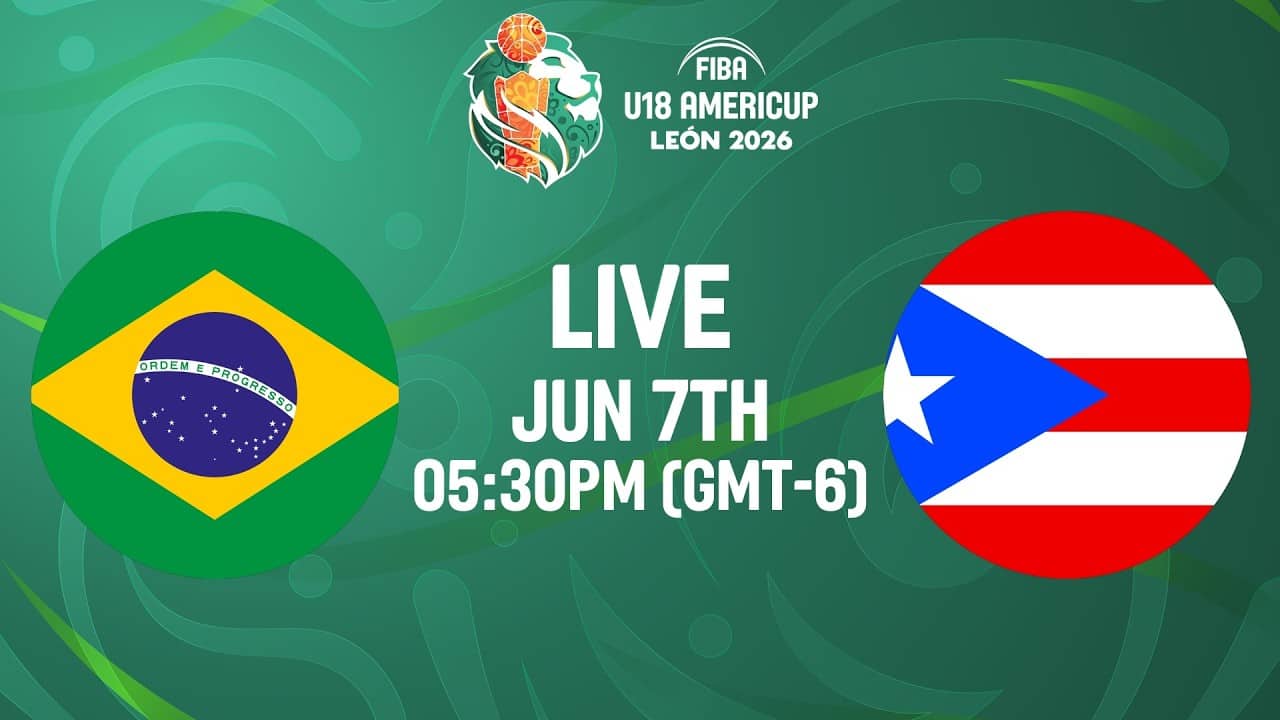 3rd Place | Brazil v Puerto Rico | Full Basketball Game | FIBA U18 AmeriCup 2026