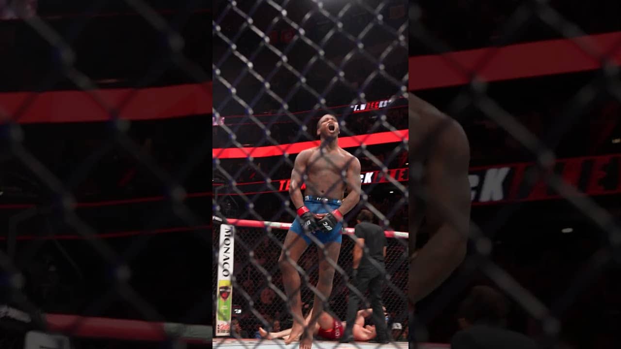 THAT DIDN'T LAST LONG! #ufcseattle