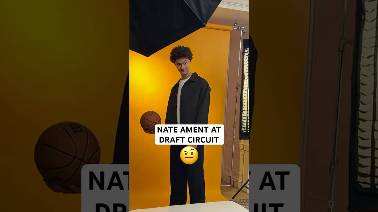Nate Ament hit the 🤨🤣