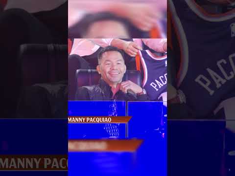 Manny Pacquiao in the building 🥊