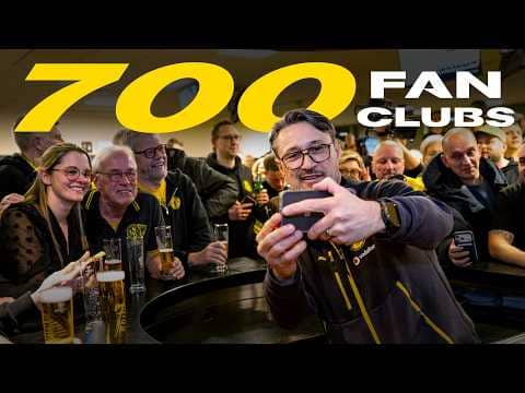 NIKO KOVAC pours drinks for the fans | New Year's Reception 2026
