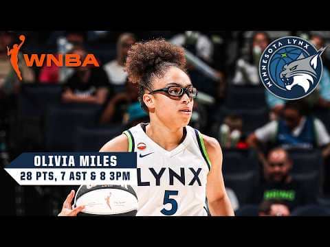 Olivia Miles drops CAREER-HIGH 28 PTS in Minnesota’s win vs. Golden State 🔥 | WNBA on ESPN