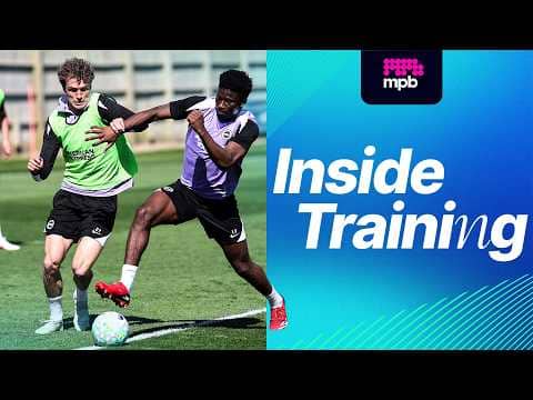 Albion prepare for Clarets Contest | Brighton's Inside Training