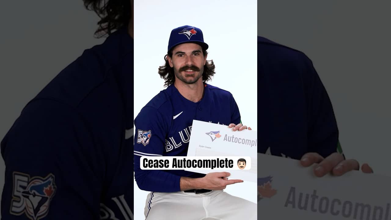 Get to know Dylan Cease 😌 #MLB #BlueJays #Toronto