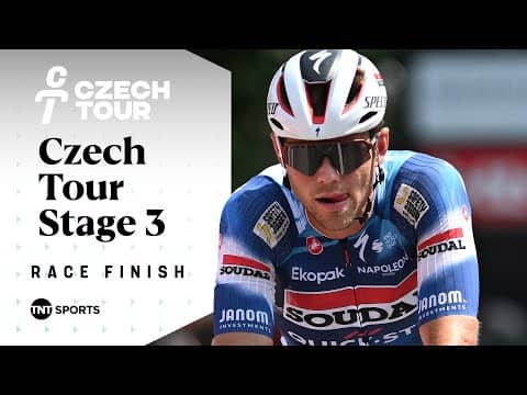 MASSIVE PUSH! 🔥 | Men's 2025 Czech Tour Stage 3 Final KM's | TNT Sports Cycling