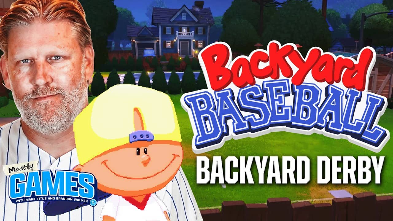 We Competed In The New Backyard Baseball Game Mode: Backyard Derby | Mostly Games