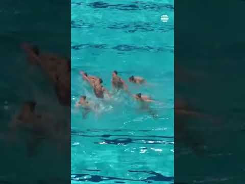 Team China’s Terracotta Army Inspired Routine Wins Gold  #artisticswimming #terracotta #goldmedal