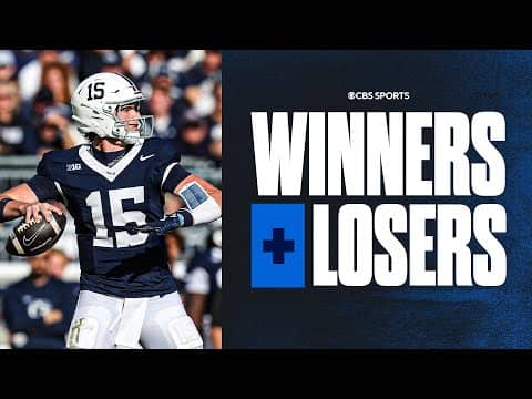 College Football Week 7 Winners & Losers: Indiana stuns Oregon, Penn State freefall continues