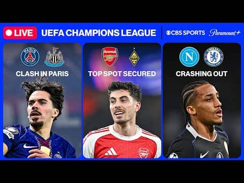 UEFA Champions League 24/7 ⭐ | MD8: Benfica, Bayern & MORE | Friday 2/13 | CBS Sports Golazo