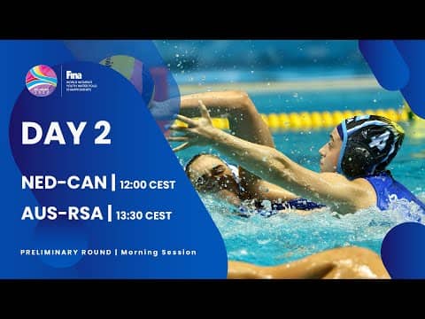 Day 2 PRELIMINARY ROUND | Morning Session 2| FINA World Women's Youth Water Polo Championships 2022