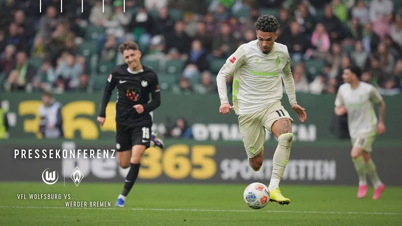VFL WOLFSBURG VS. SV WERDER BREMEN I Pressekonferenz I SV WERDER BREMEN