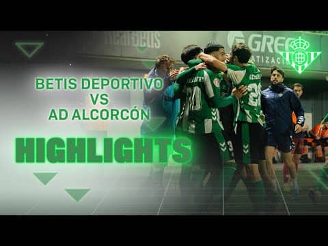Resumen del partido Betis Deportivo - AD Alcorcón (2-1) | CANTERA