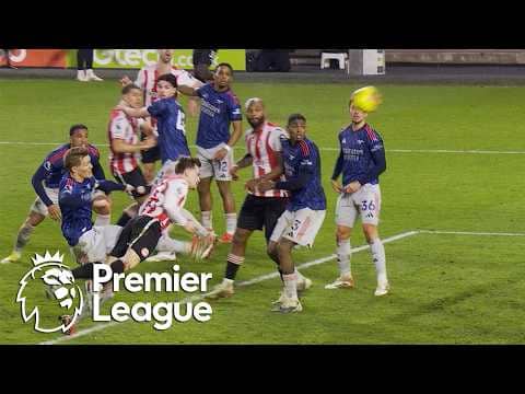 Keane Lewis-Potter heads Brentford level with Arsenal | Premier League | NBC Sports