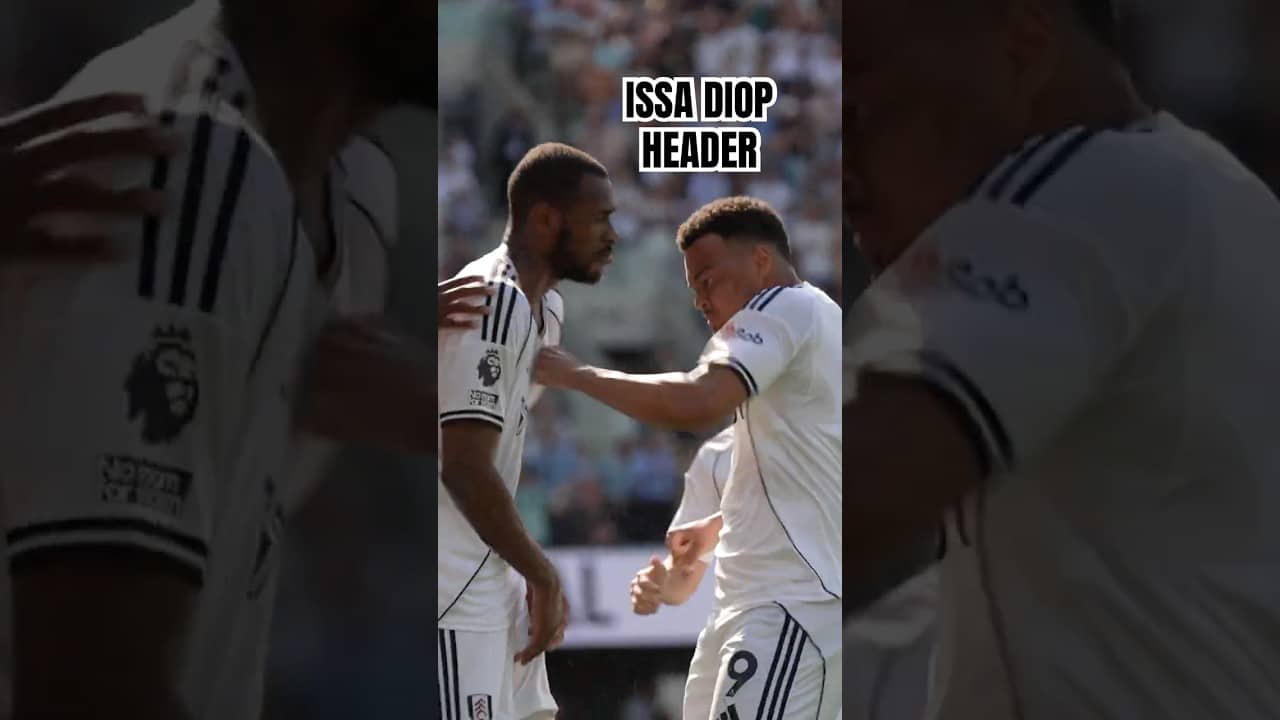 Rodrigo starts boxing Issa Diop after headed goal 🤣🥊