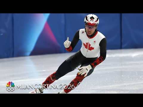 Canada battles to men's short track relay semifinals win | Winter Olympics 2026 | NBC Sports