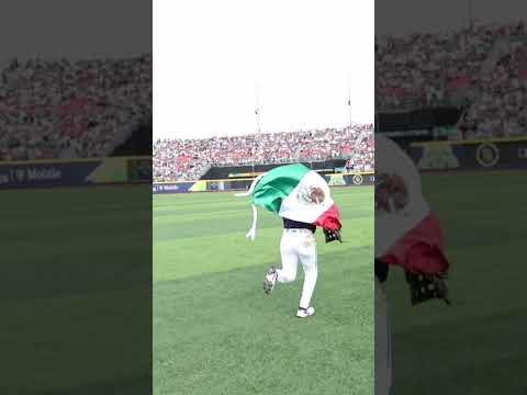 Taking the field in CDMX 🇲🇽