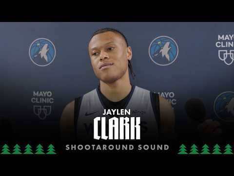 “We're Pretty Confident About Our [Playoff] Route.” Jaylen Clark Shootaround Sound | 04.12.26