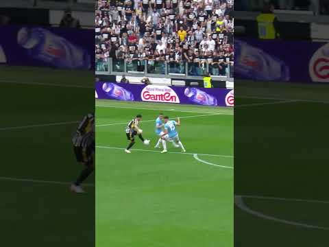 PERFECT strike by DUSAN VLAHOVIC 🔥 #juventus #football #shorts