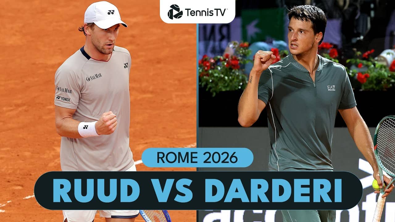Ruud Battles Darderi For A Place In The Finals 💪 | Rome Highlights 2026