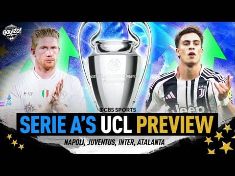 Will Napoli beat Manchester City? Rasmus Højlund to Score... | Serie A UCL MD 1 Preview | Matchday