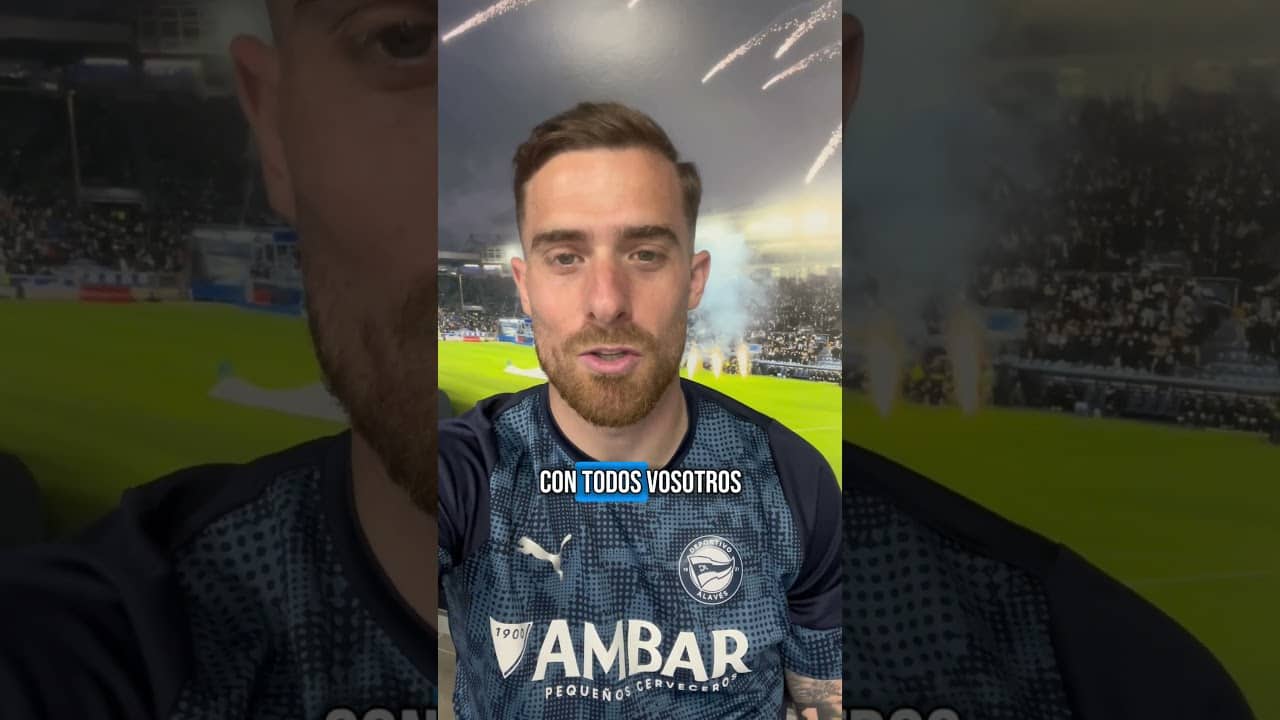 Un mensaje de parte de Toni Martínez #futbol #alaves #zaporeak