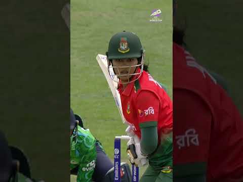 Juairiya Ferdous drills it straight down the ground for a powerful four 👊 #T20WorldCup