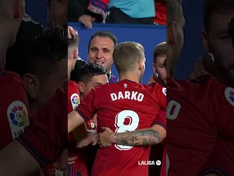 Gol de Ante Budimir en el Osasuna-Levante de 2022
