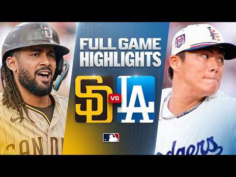 PADRES vs. DODGERS: Official Full Game Highlights (July 4) | 2026 MLB Season