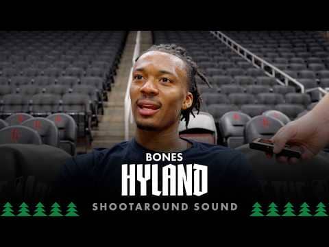 "We're An Amazing Team. We’re A Threat To A Lot Of Teams." Bones Hyland Shootaround Sound | 04.10.26