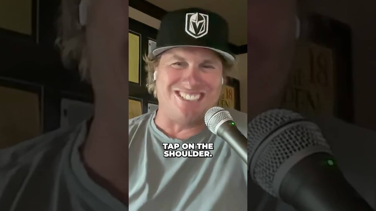 Charley Hoffman’s friend peed on a tree at Augusta… but somehow DIDN’T get thrown out 💀