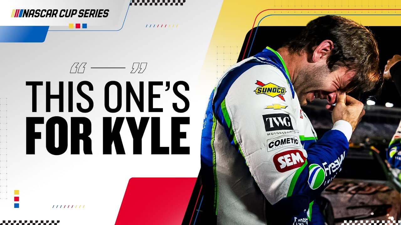 Tearful Daniel Suárez Honors Kyle Busch in Coca-Cola 600 Win | 2026 NASCAR Cup Series
