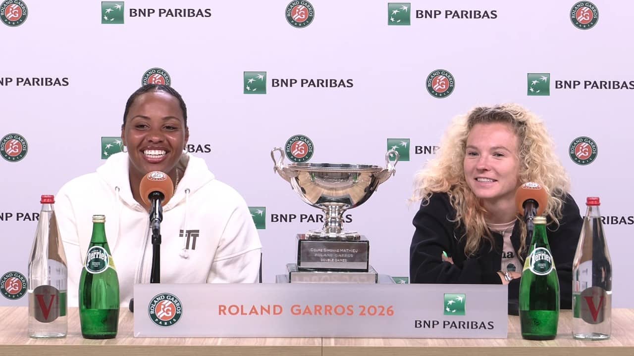 Roland-Garros 2026 - Siniakova & Townsend Win Their First French Open Title Together