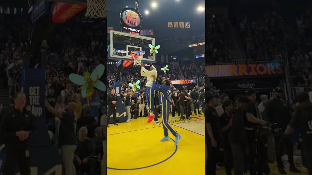 Gary Payton II Got Some Help 🧚 | #shorts