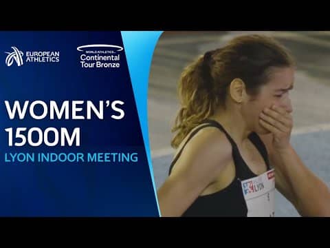 Emotional Sclabas Earns Lifetime Best! 🇨🇭 Women's 1500m | Meeting Indoor de Lyon 2026