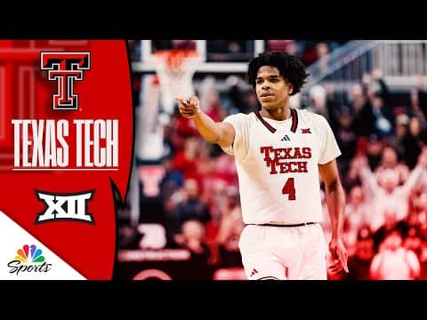 Christian Anderson highlights from Texas Tech’s win over Utah | Big 12 on NBC Sports